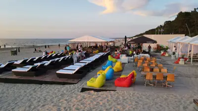 Diwalli beach bar terase